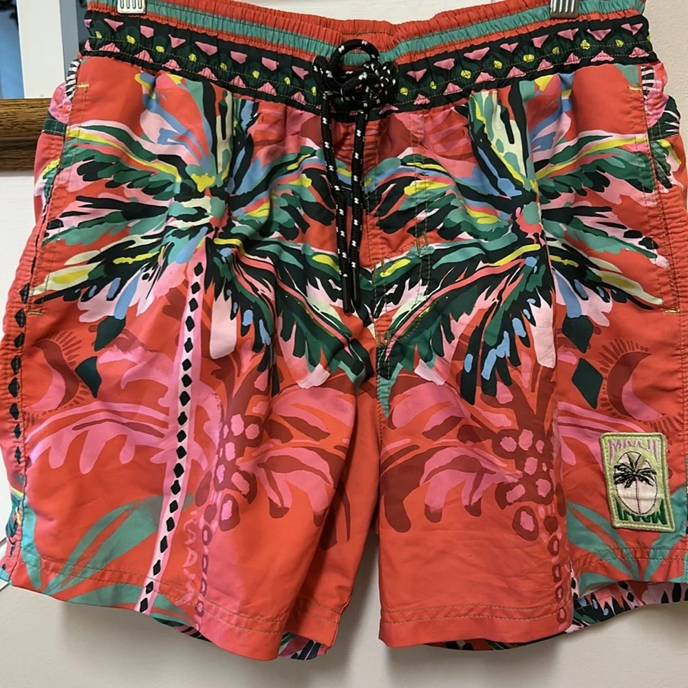 Maaji Standard Sailor Shorty Shorts Flame Palms